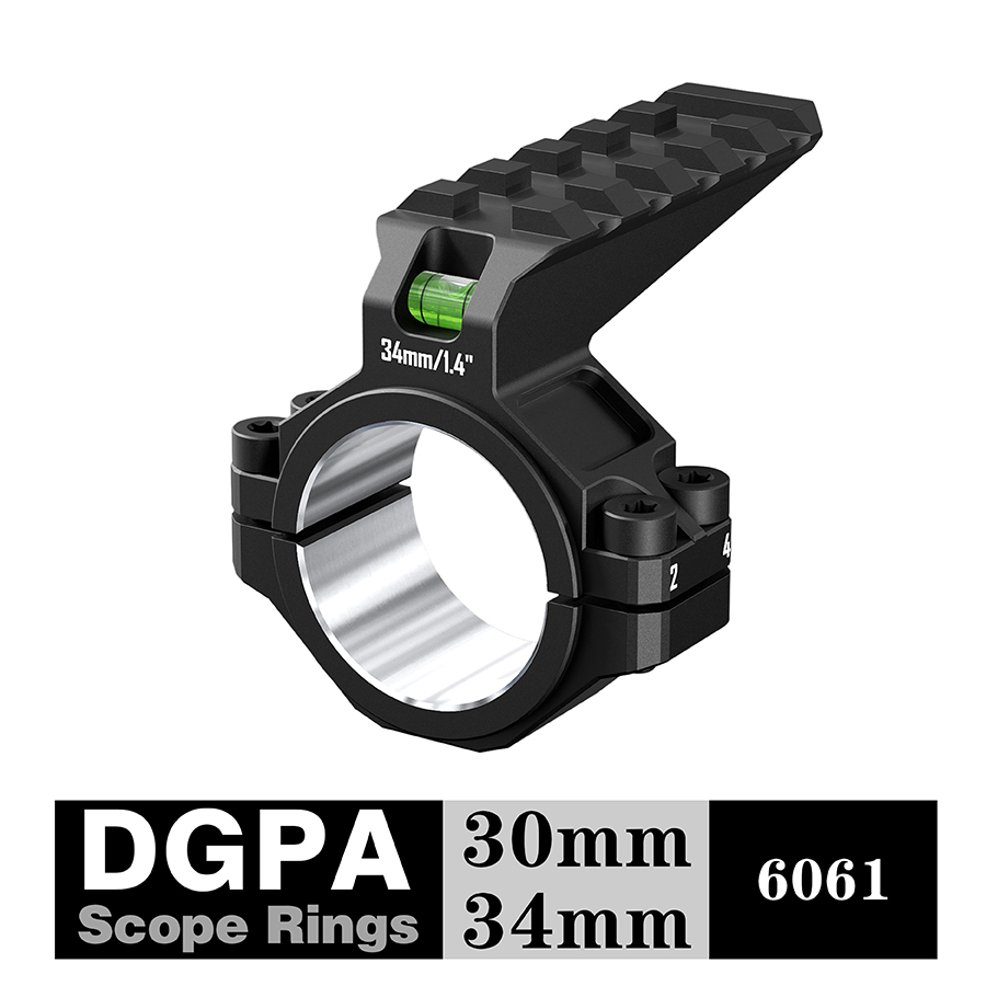  Scope Levels Ring with Rail