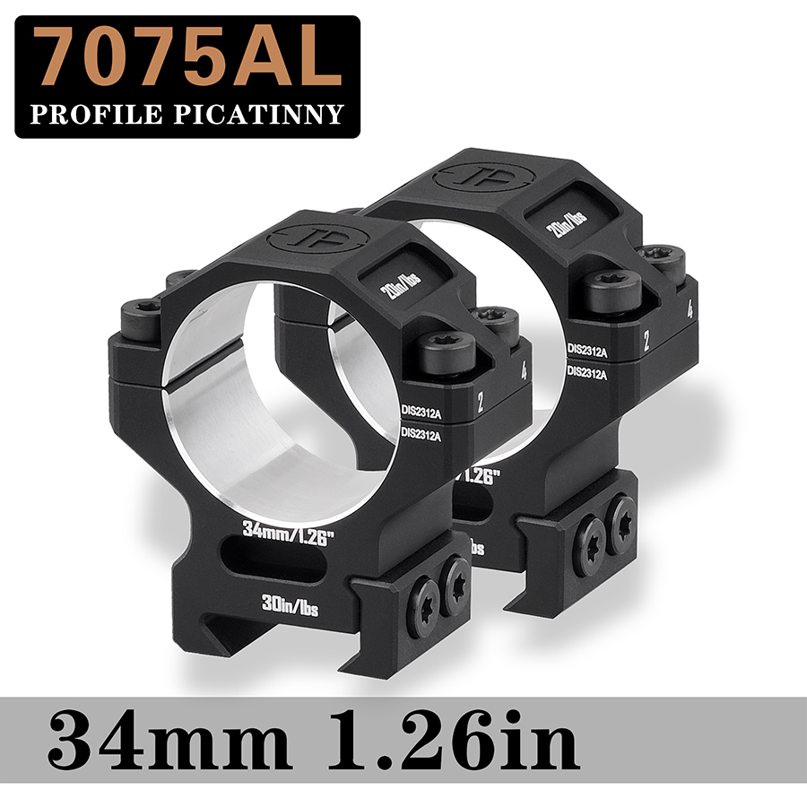 7075 Two Piece Scope Mounts