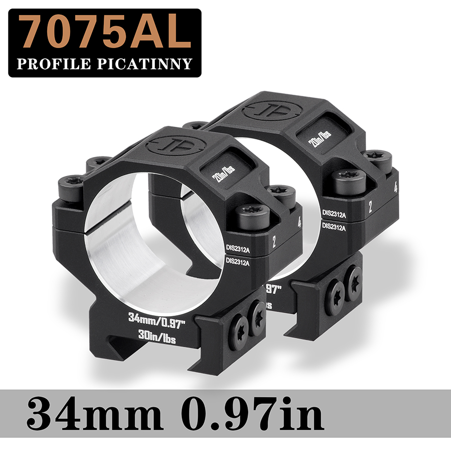 7075 Two Piece Scope Mounts